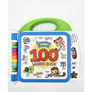 LeapFrog Learning Friends 100 Words Book Green